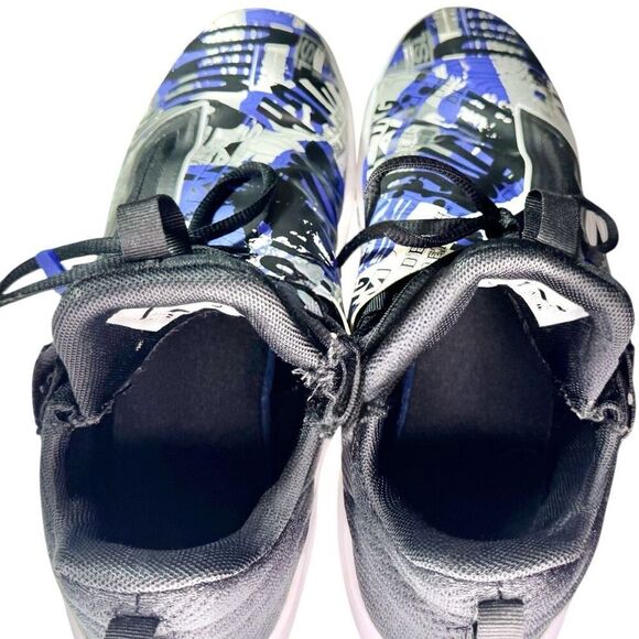 Air Jordan Jumpman Hustle 'Dark Concord' Basketball Shoes AQO397-500 Size 9.5 - Picture 5 of 16